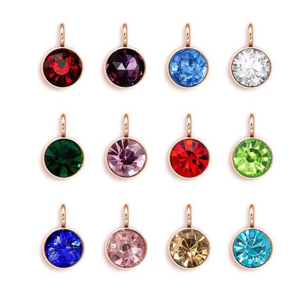 DIY Birthstone Charm for Bracelet Charms Accessories