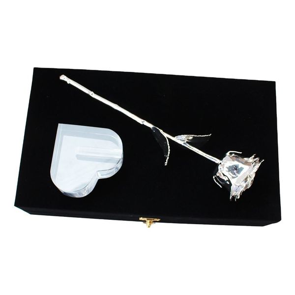 24k Pure Gold Plated Rose Flower Symbol of Love 24k Gold Rose with Excellent Gift Box + Certificate of Authenticity