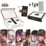 Girl Goddess Kiss 2 Card Collection SLR Double Bronzing Signature Theme Cartoon Day Card for Man Woman Made From Durable Paper
